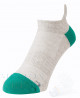 Yonex Low Cut Socke 19136 Grau / Grün