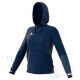 Adidas T19 Hoodie Damen Navy Blau