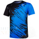 Victor T-shirt T-10000TD Blau Schwarz