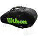 Wilson Super Tour 2 Comp Large Schwarz/Grün