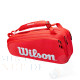 Wilson Super Tour 6 Pack Rot