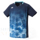 Yonex Mens Crew Neck T-Shirt 10505EX Navy Blau