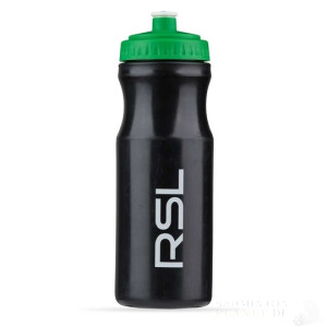 RSL Trinkflasche Schwarz / Grün