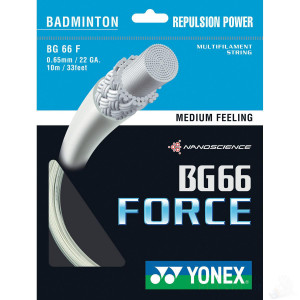 Yonex BG-66 Force Set 10 Meter Weiß