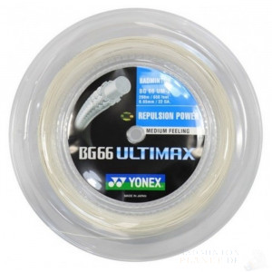Yonex BG-66 Ultimax coil Weiss