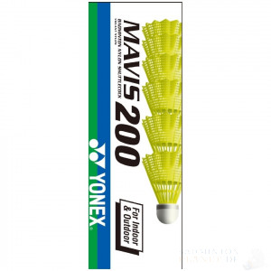 Yonex Mavis 200 Medium Gelb - Outdoor